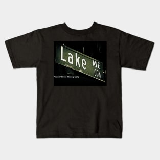 Lake Avenue, Pasadena, California by Mistah Wilson Kids T-Shirt